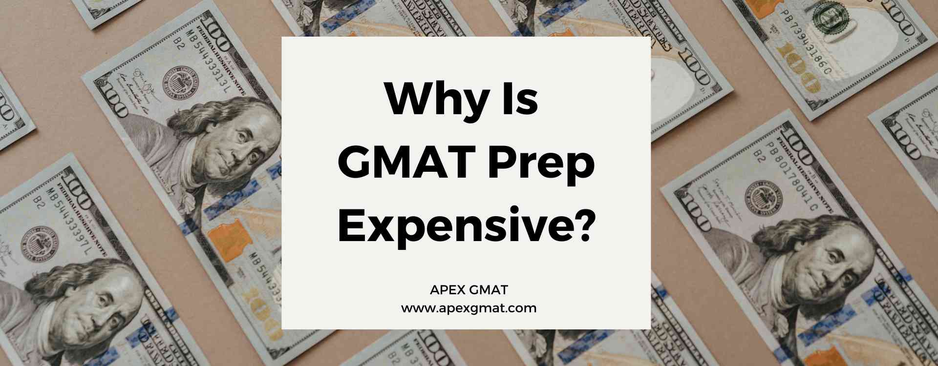 The Cost Of GMAT