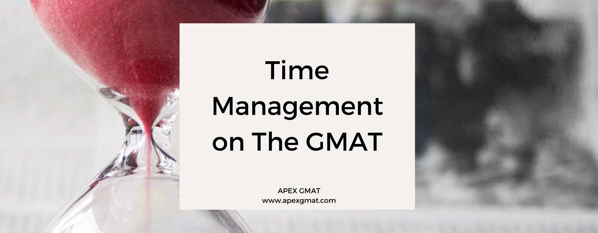 Time Management on The GMAT