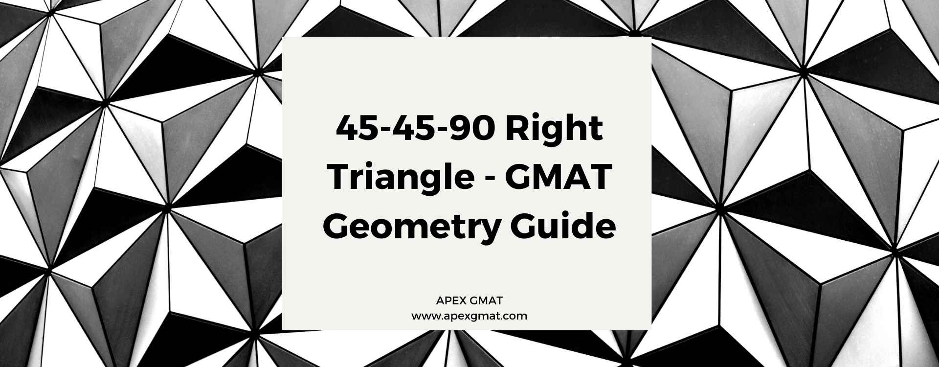 45-45-90 Right Triangle – GMAT Geometry Guide