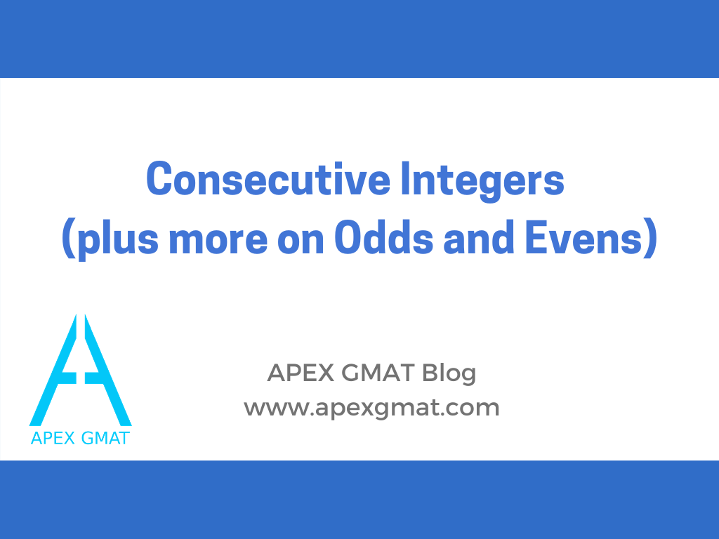 Consecutive Integers (plus more on Odds and Evens)