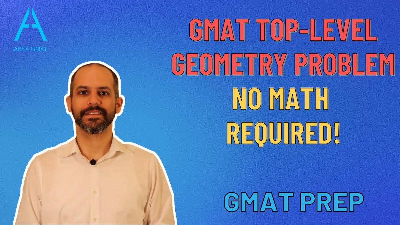 GMAT 680 Level Geometry Problem – No Math Needed!