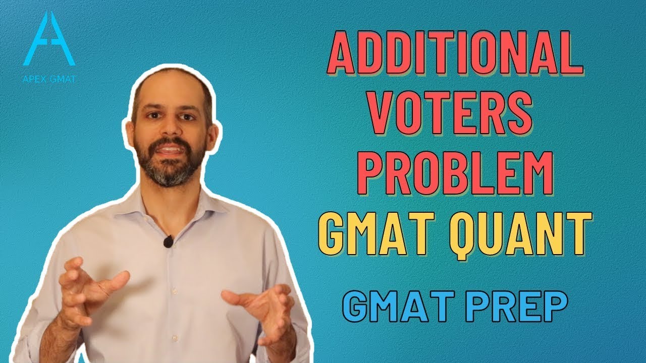 Additional Voters – GMAT Quant Problem