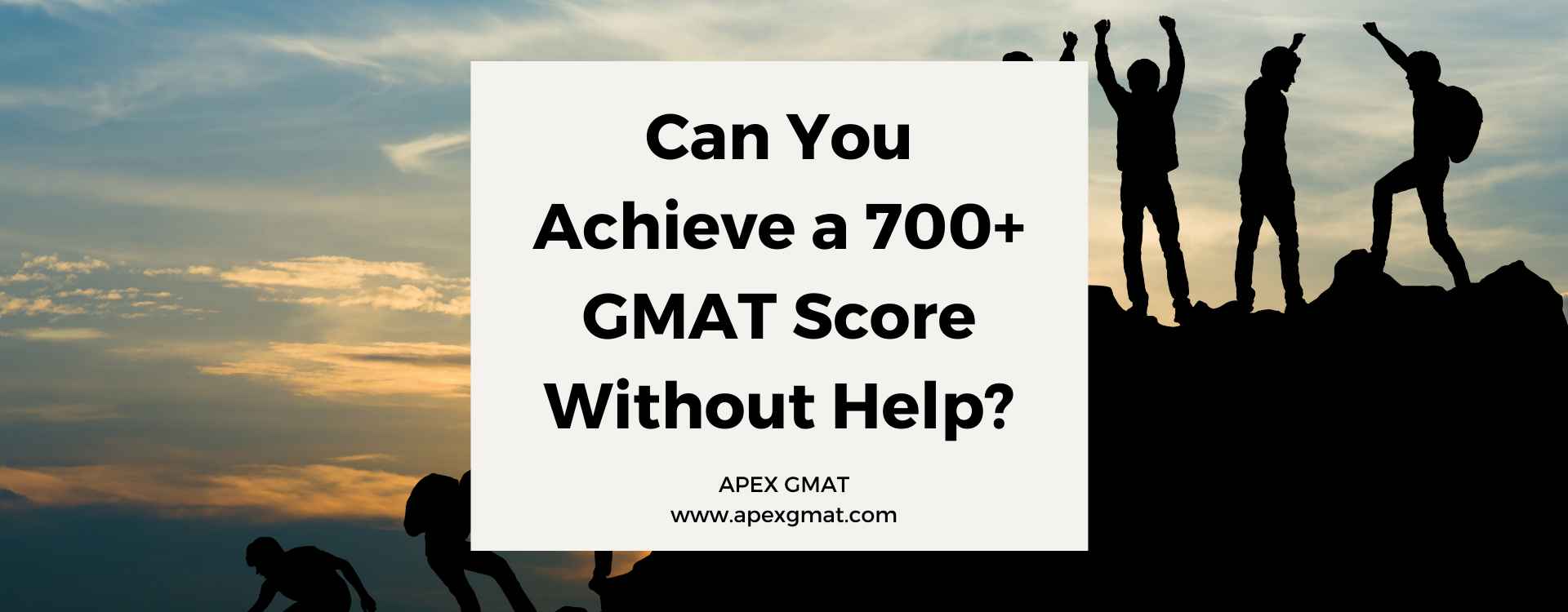 Is it possible to get a 700 on GMAT by self-study?