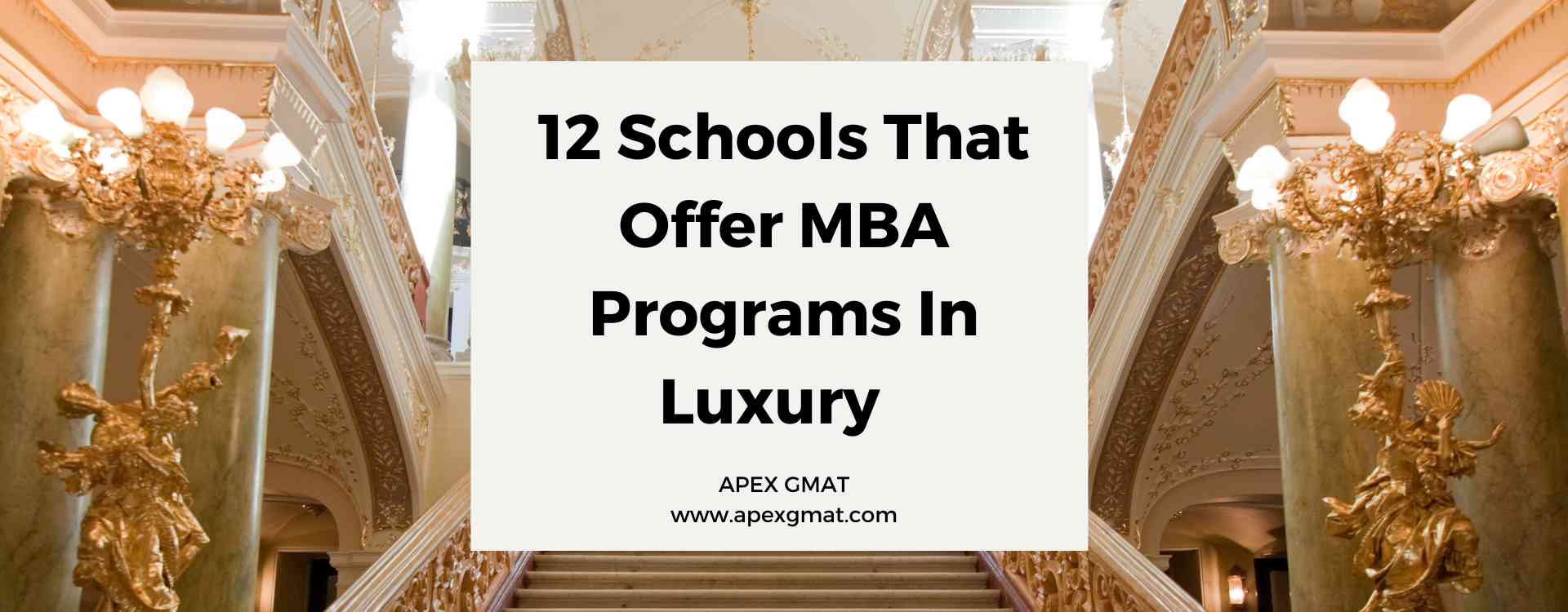 12 Schools That Offer MBA Programs In Luxury