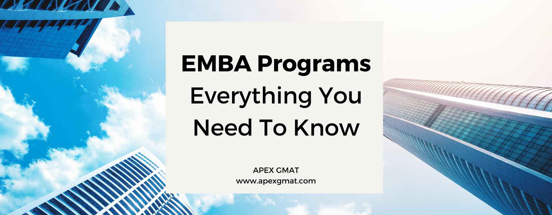 EMBA Programs – Everything You Need To Know