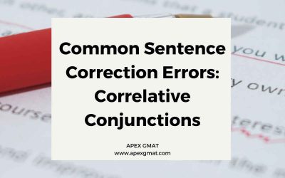 Common Sentence Correction Errors: Correlative Conjunctions